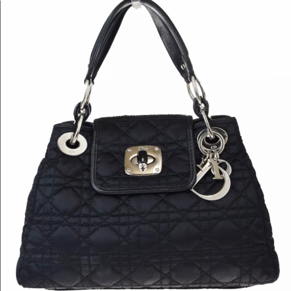 Christian Dior Cannage Nylon Leather Women’s bag